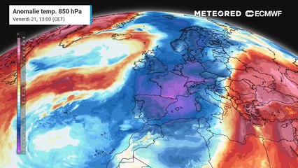 Dopo il weekend freddo, una nuova perturbazione potrebbe scorrere sopra il cuscino freddo con possibili nuove nevicate