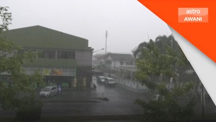 Hujan berterusan tahap waspada di enam negeri hingga 26 Nov