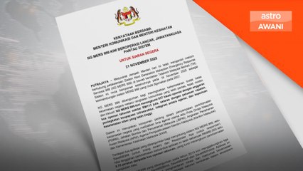 Jawatankuasa Khas Bersama ditubuh pantau keberkesanan