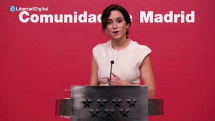 Declaración institucional completa de Ayuso por la sentencia a García Ortiz