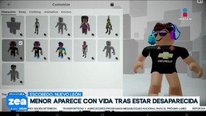 Localizan con vida a menor que desapareció tras contactar a un hombre por Roblox