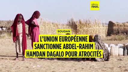 Soudan : l'UE impose des sanctions contre le frère d'Hamdan Daglo