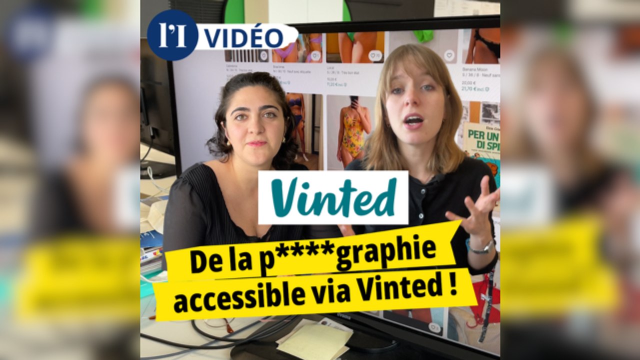 De la p****graphie accessible via Vinted !