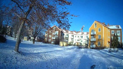 Harald Aronssons park-Lidl vid Karlslundsgatan. Örebro 21 Nov. 2025