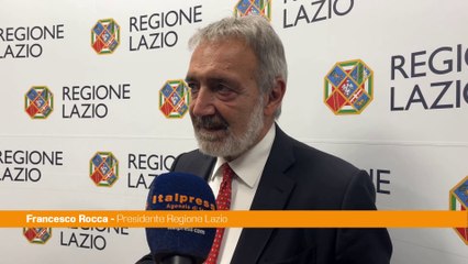 Lazio, Rocca "Agevolazioni fiscali per valorizzare il patrimonio culturale"