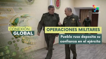 Pdte. Putin visitó el puesto de mando del grupo Zapad