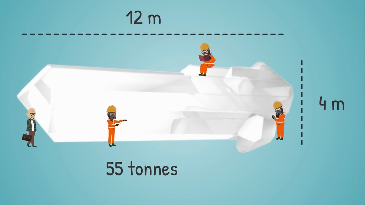 Comment se forment les cristaux ? L'exemple des cristaux géants de Naïca.