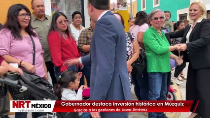 Gobernador destaca inversión histórica en Múzquiz gracias a las gestiones de la alcaldesa Laura Jiménez