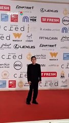 شياكة الطفل علي البيلي تخطف الأنظار في ختام مهرجان القاهرة السينمائي