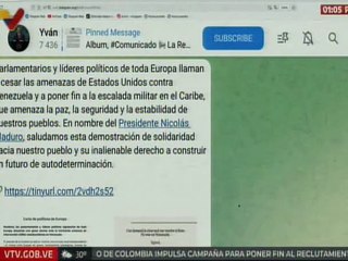 Parlamentarios y líderes europeos alzan su voz contra la escalada militar de EE. UU. en el Caribe