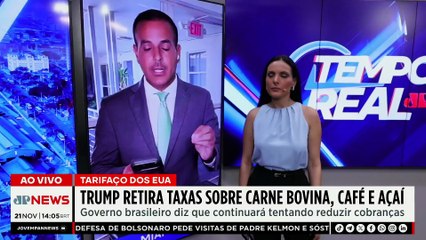 Trump alivia taxação sobre produtos brasileiros: quem saiu vencendo? | TEMPO REAL