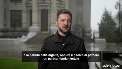 Zelensky: rischiamo la rottura con gli Usa, non tradirò mai l'Ucraina
