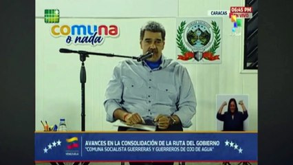 Maduro anuncia defensa con "armamento pesado y misiles" de Caracas y zona frente al Caribe