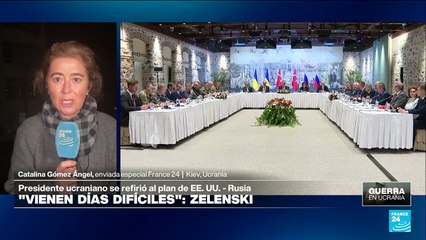Zelenski afirma estar dispuesto a buscar una salida "constructiva" al plan de Trump para Ucrania
