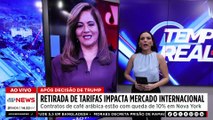 Trump retira tarifas, mas dólar continua em alta; Denise Campos de Toledo analisa | TEMPO REAL