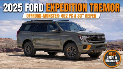 Ford Expedition Tremor 2025 – Offroad-SUV der Superlative