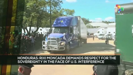FTS 14:30 21-11: Rixi Moncada demands respect for the sovereignty in the face of U.S. interference