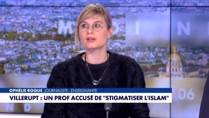 Pour Ophélie Roque, les professeurs n'ont pas à être convoqués pour s'expliquer sur leur programme