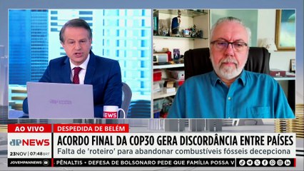 Falta de consenso é inevitável com o conflito de interesses na COP30, detalha especialista em meio ambiente