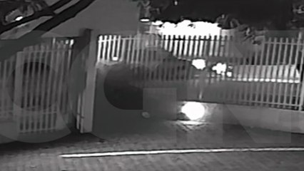 Vídeo mostra acidente que deixou motociclista ferido no Centro