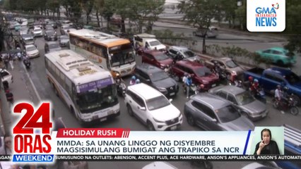 “Carmageddon” posible na sa pagpasok ng Disyembre—MMDA | 24 Oras Weekend