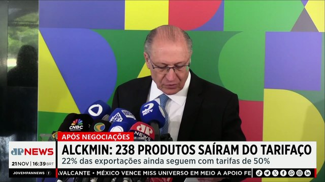 Alckmin enaltece negociações Brasil-EUA e fala em revogar sanções contra autoridades