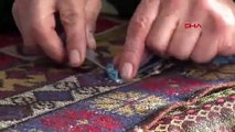 Artçılar sebebiyle çalışamaz oldu! 45 yıllık halı ustası bakın çözümü nasıl buldu