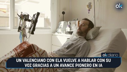 Un valenciano con ELA vuelve a hablar con su voz gracias a un avance pionero en IA