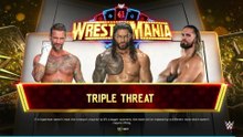 WWE 2K25 - Roman Reigns vs. CM Punk vs. Seth Rollins