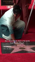 Chadwick Boseman Posthumously Honored with Star on the Hollywood Walk of Fame [VERTICAL]