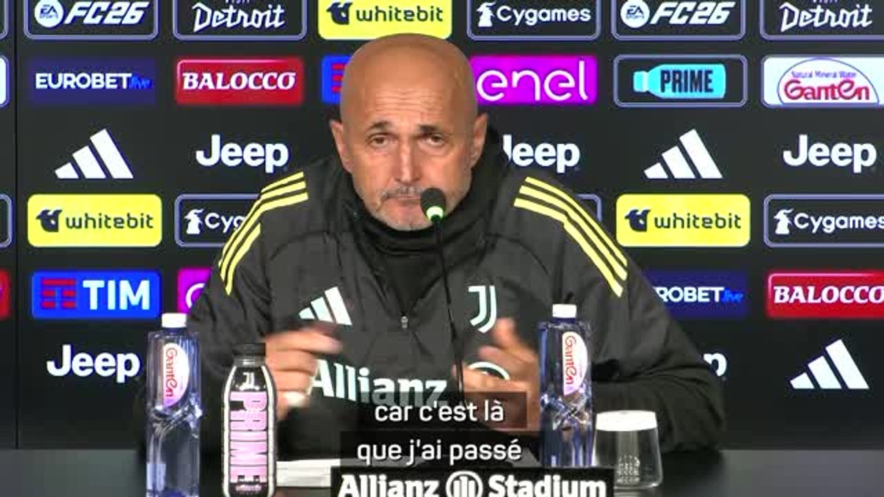 Juventus - Spalletti sur l'accueil à Florence : "Par amour du football, j'accepterai tout"