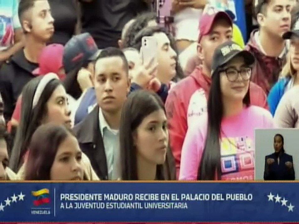 Jefe de Estado: Las fuerzas que se han levantado en cada liceo y universidad es la garantía de paz