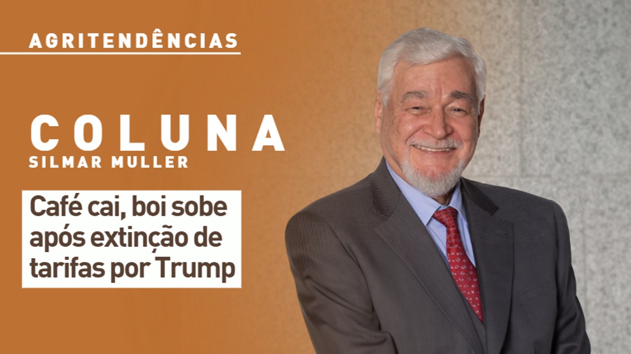 Café cai, boi sobe após extinção de tarifas por Trump