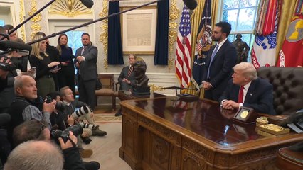 Trump Pats Zohran Mamdani and Encourages Him to Reaffirm His ‘Fascist’ Remark