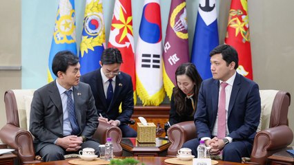 안규백 장관, 주한미국대사대리 접견...동맹 발전 논의 / YTN