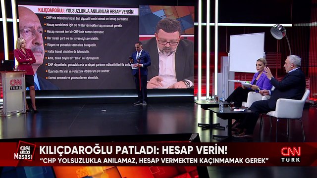 Kılıçdaroğlu'nun Hesap verin çıkışı nasıl yankılando? Çin-Japonya savaşı mı başlıyor? O robotlar işçi mi, savaşçı mı? CNN TÜRK Masası’nda konuşuldu