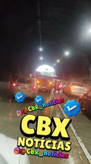 Acidente com caminhão interdita túnel da ligação Lobato x Pirajá; veja