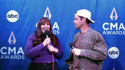 Dustin Lynch at the CMA Awards