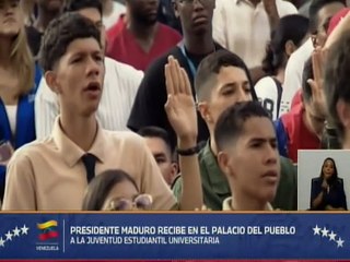 Presidente Nicolás Maduro juramentó la nueva directiva nacional de la FEVEEM