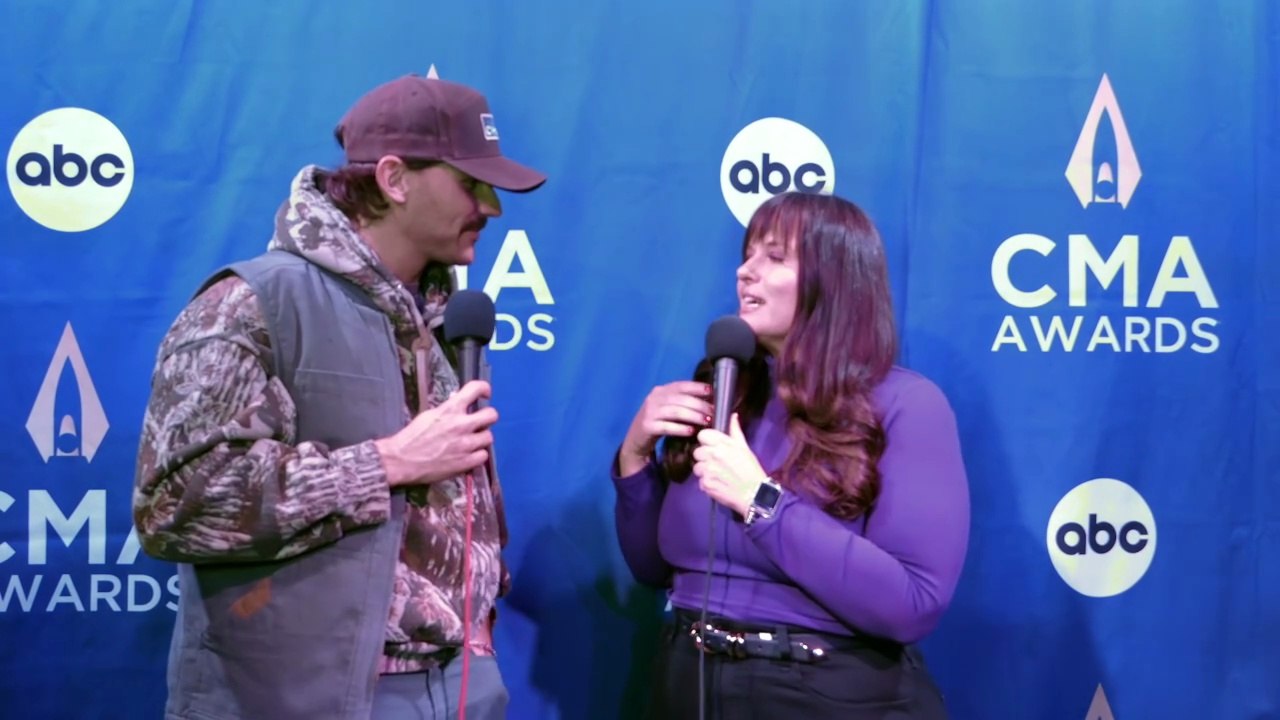 Tucker Wetmore at the CMA Awards