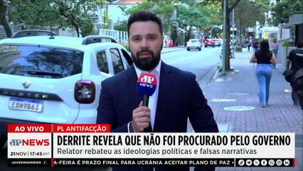 PL Antifacção: Derrite revela que não foi procurado pelo governo
