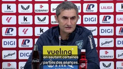 Athletic Bilbao - Ernesto Valverde : "Je ne sais pas quel accueil le Camp Nou va réserver à Nico Williams"