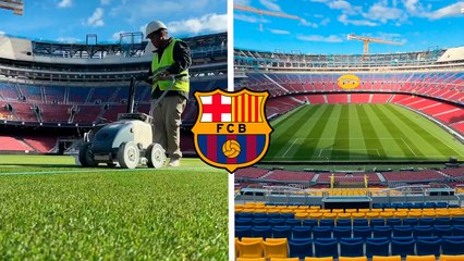 Todo listo para el regreso del Barcelona al Spotify Camp Nou tras su remodelación