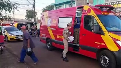 Jovem é agredido a pauladas no bairro Interlagos em Cascavel