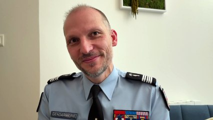 Colonel Tomica Lukic, commandant du groupement de Gendarmerie de Saône-et-Loire