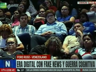 Vicepresidente sectorial Ñáñez participó en el foro ruso-venezolano sobre fake news y guerra cognitiva