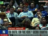 Vicepresidente sectorial Ñáñez participó en el foro ruso-venezolano sobre fake news y guerra cognitiva
