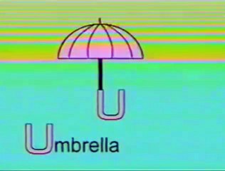 Baby English 베이비 잉글리쉬: S-Z Part 3 - U is for Umbrella