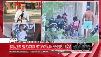 BALACERA EN ROSARIO MATÓ A UN NENE DE 11 AÑOS Y DEJÓ VARIOS HERIDOS LA TRAMA DETRÁS DEL HORROR