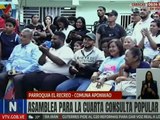 Vicepresidenta Rodríguez participó en asamblea popular con la Comuna Aponwao de cara al 23-N